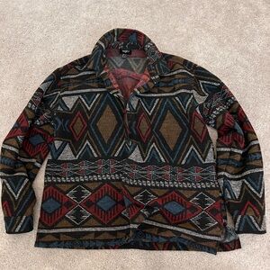 Woven jacket shirt